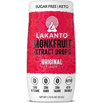 Lakanto Sugar Free Monkfruit Extract Drops, Original