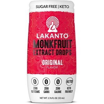 Lakanto Sugar Free Monkfruit Extract Drops, Original
