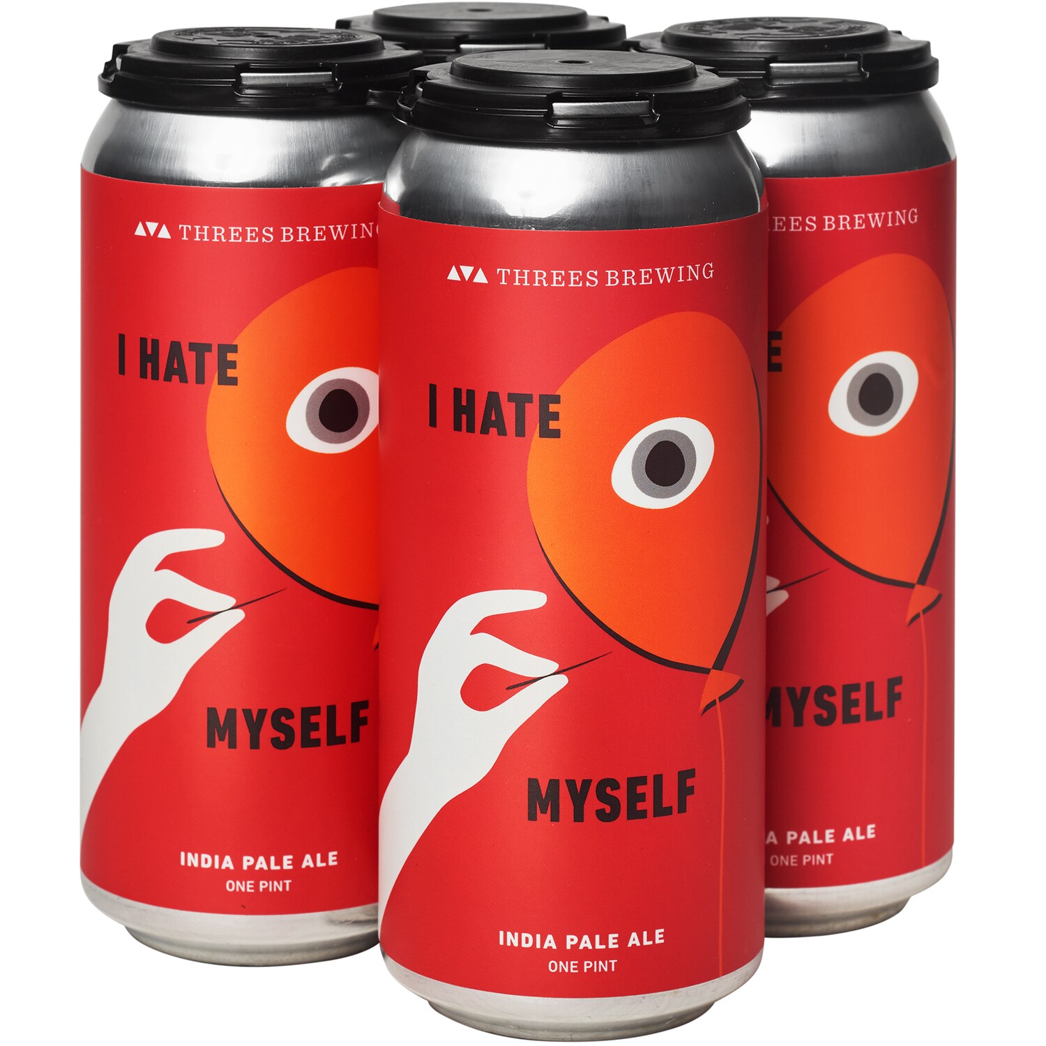 Threes Brewing I Hate Myself IPA, Cans