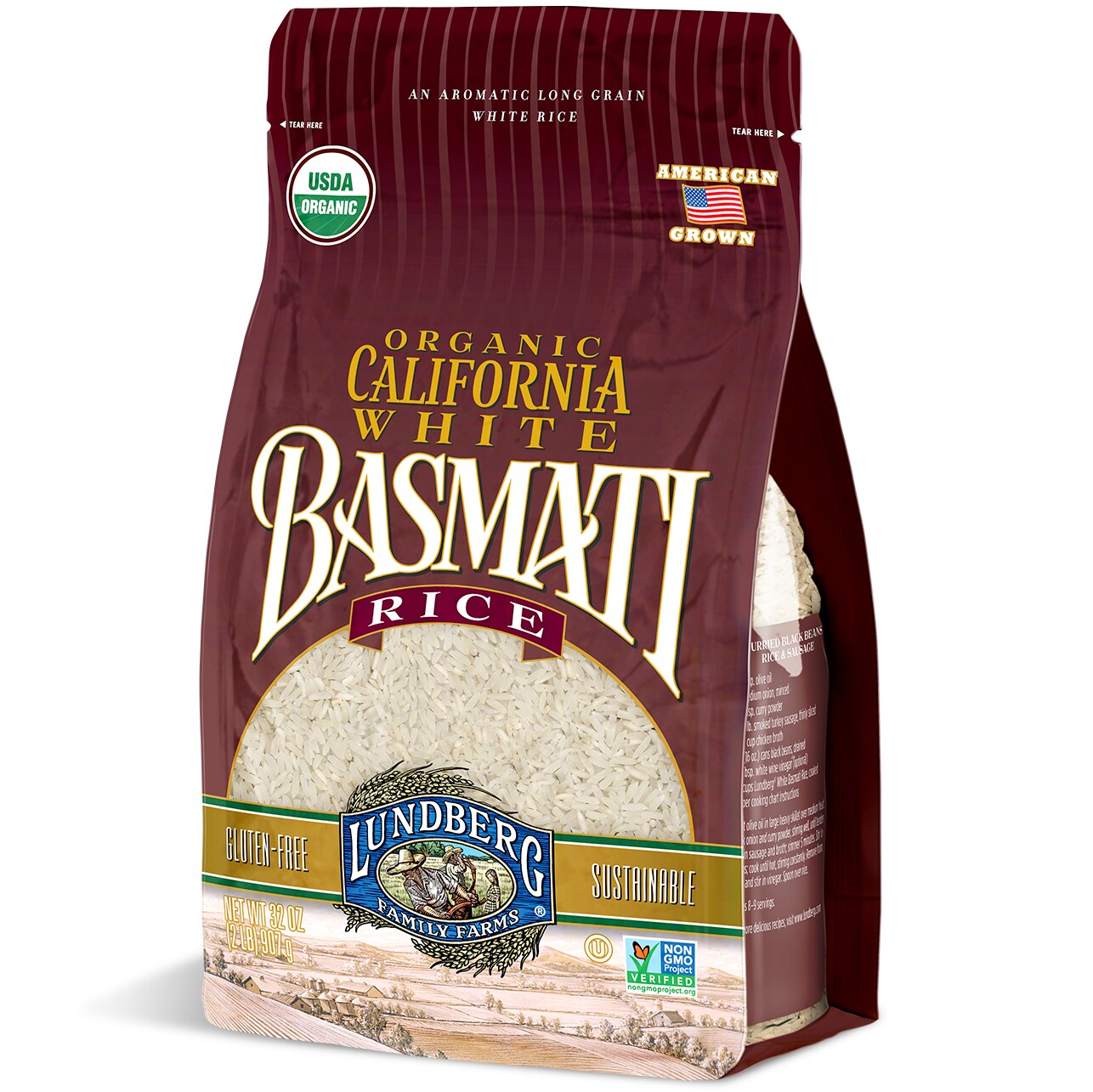Lundberg Organic California White Basmati Rice