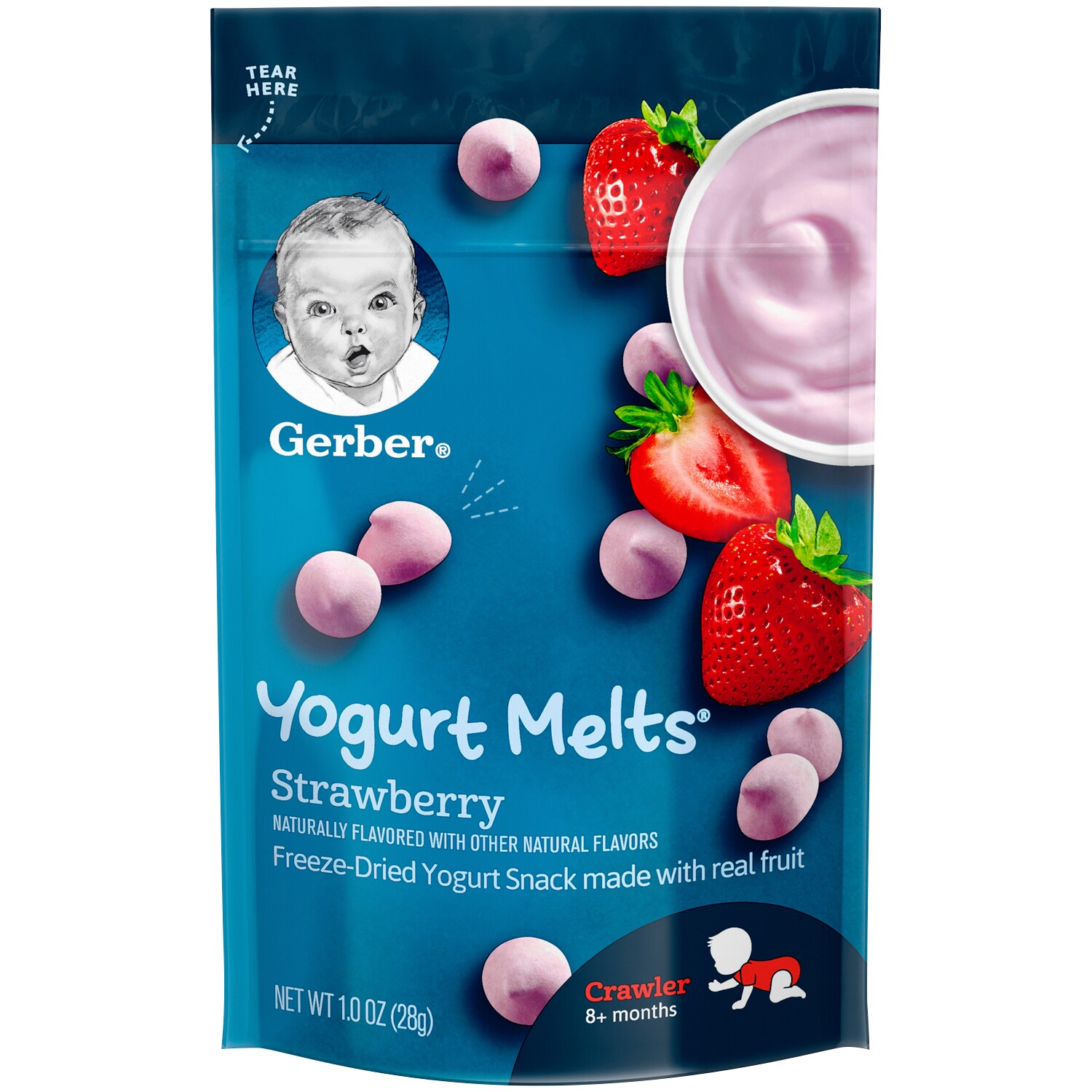 Gerber Yogurt Melts, Strawberry
