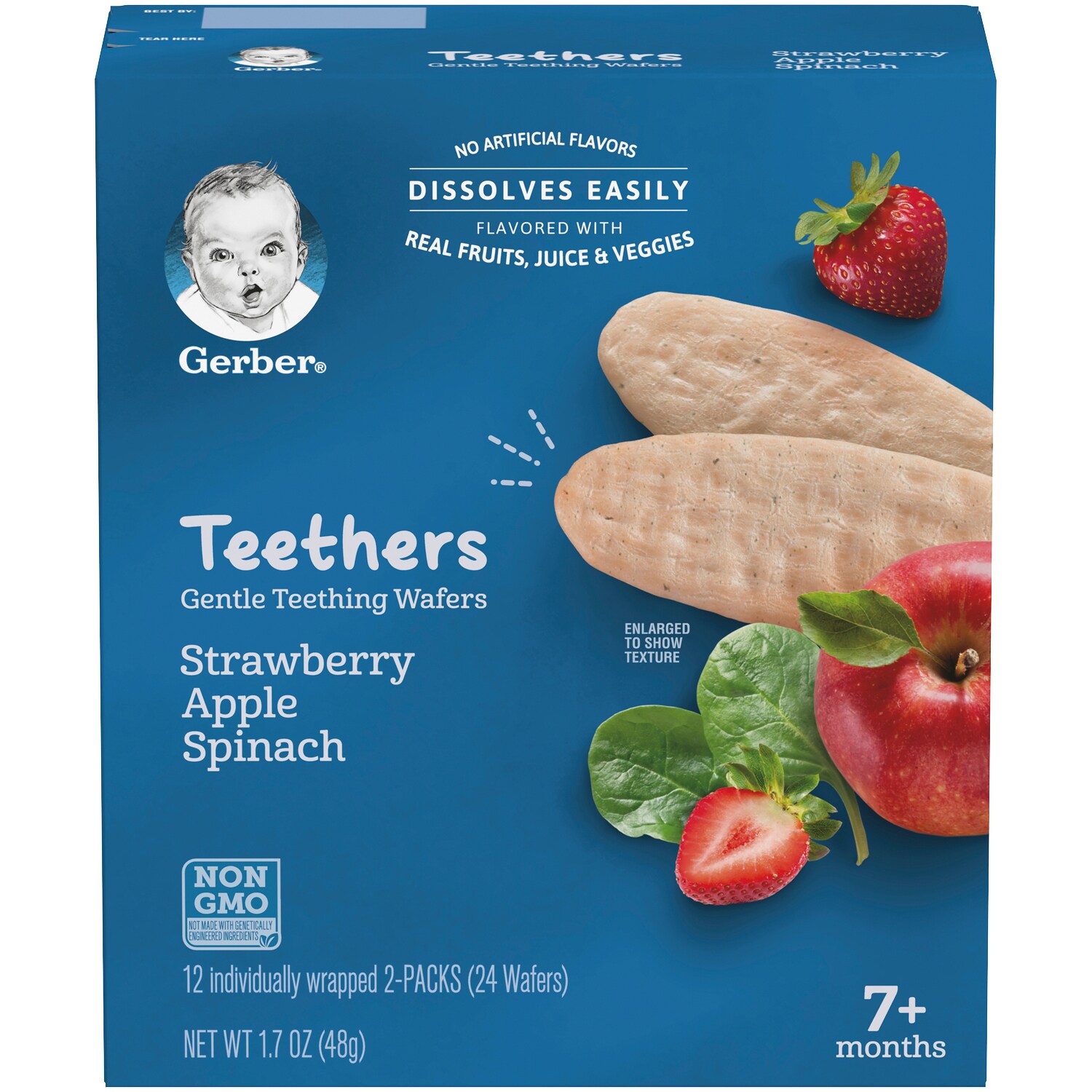 Gerber Teethers, Strawberry Apple Spinach