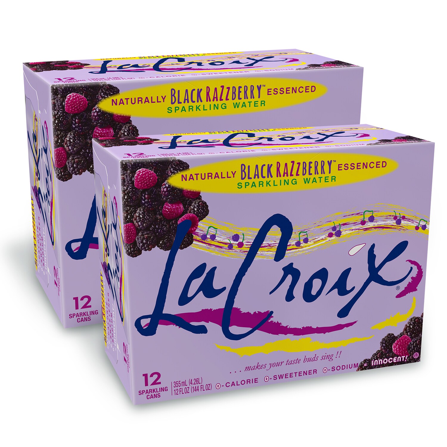 LaCroix Sparkling Water, Black Razzberry, Cans