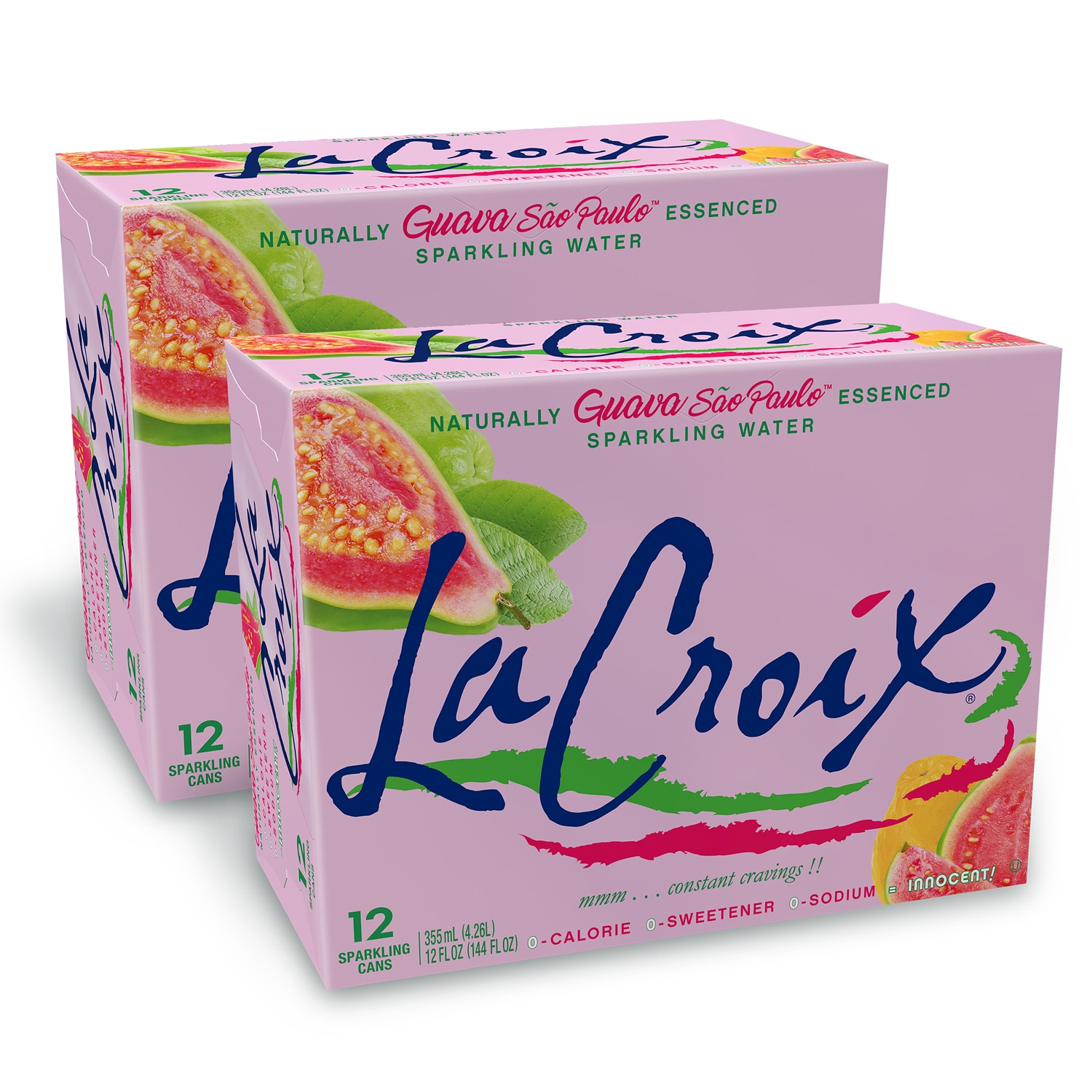 LaCroix Sparkling Water, Guava São Paulo, Cans