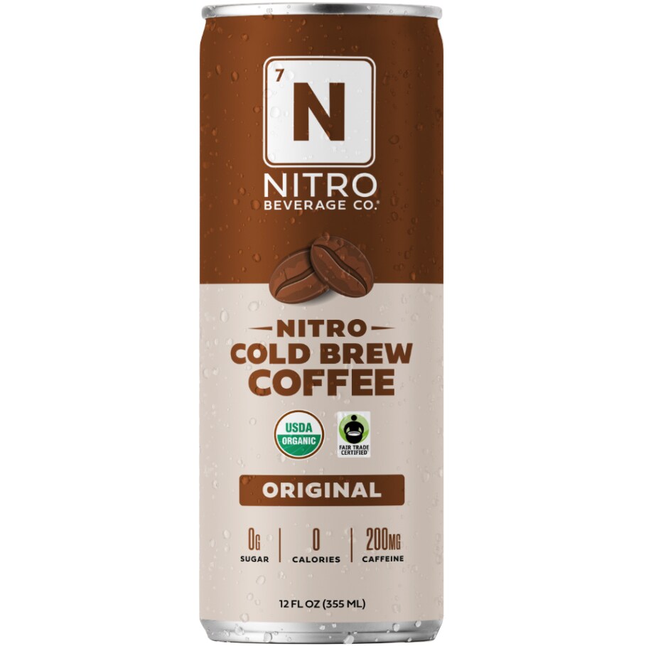 Nitro Beverage Co. Cold Brew Coffee, Original, Can