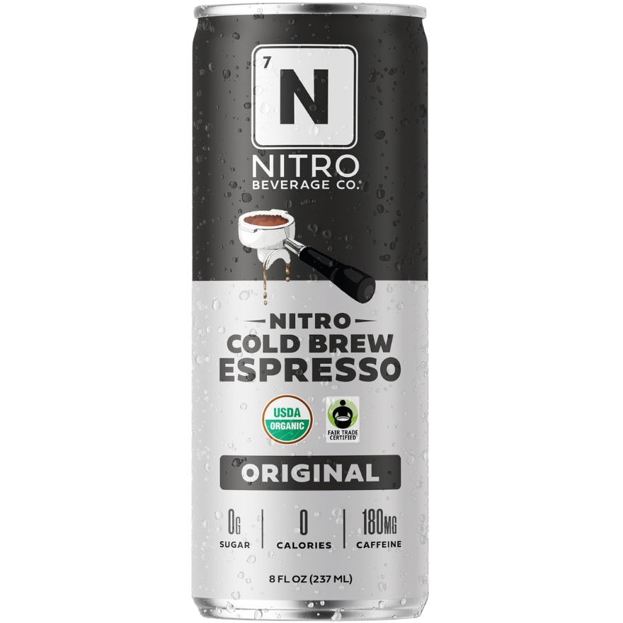 Nitro Beverage Co. Cold Brew Espresso, Original, Can