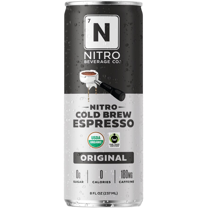 Nitro Beverage Co. Cold Brew Espresso, Original, Can