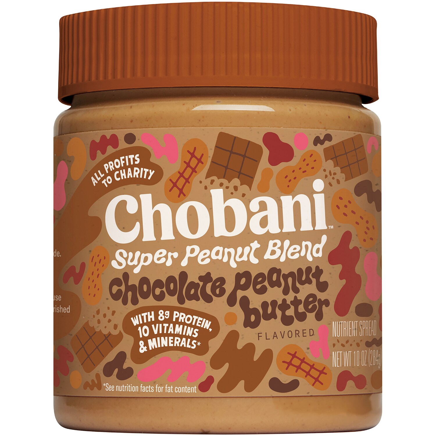 Chobani Super Peanut Butter Blend Spread, Chocolate