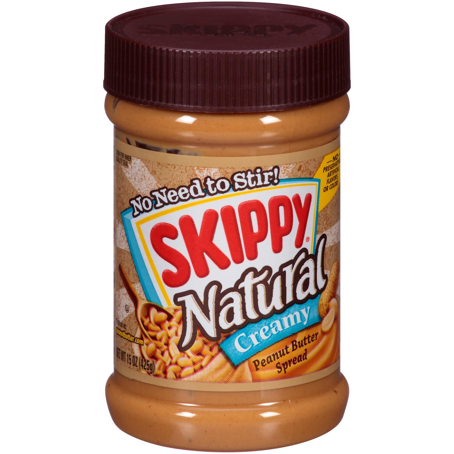 Skippy Natural Creamy Peanut Butter