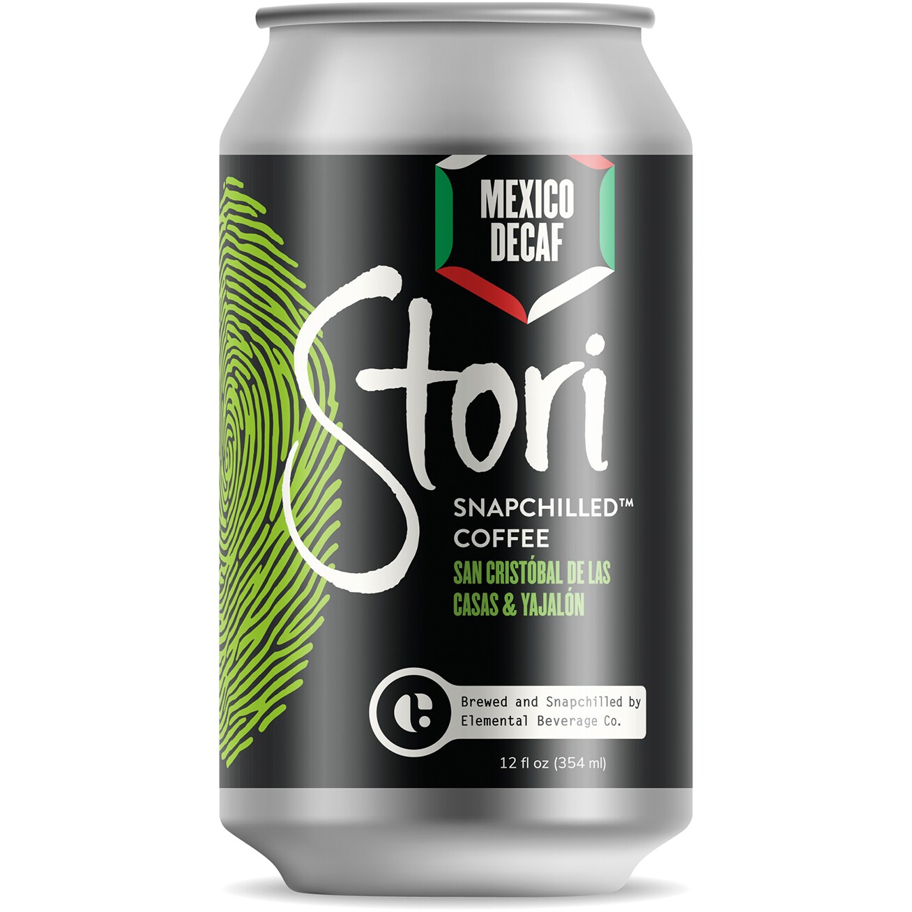 Stori Coffee Snapchilled Coffee, Mexico Decaf, Can
