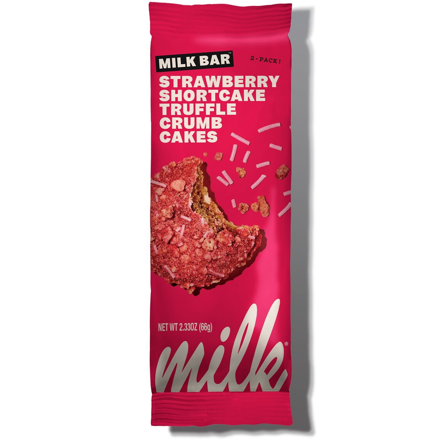 Milk Bar Truffle Crumb Cakes, Strawberry Shortcake