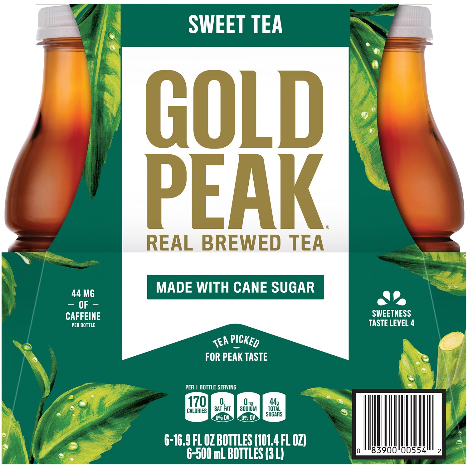 Gold Peak Sweet Tea, Plastic Bottles