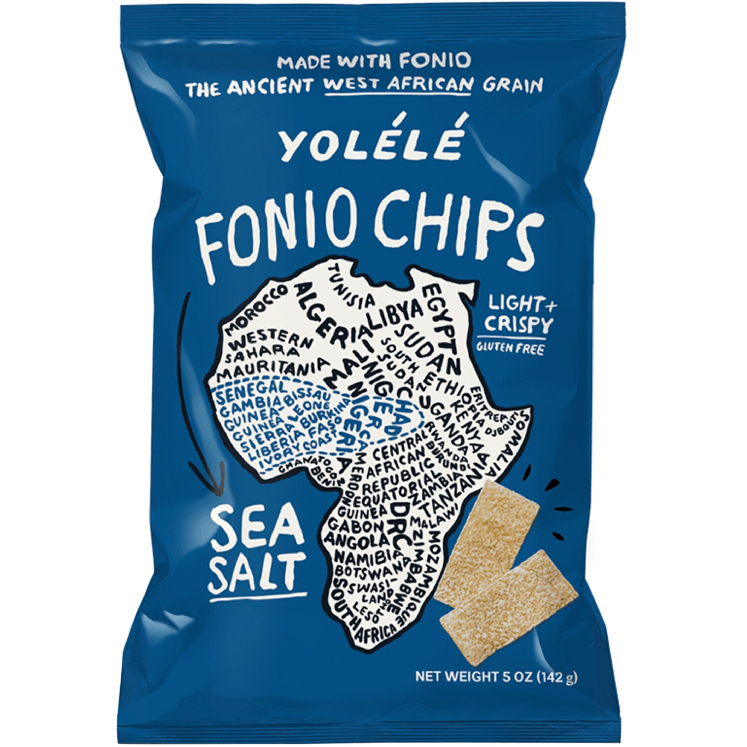 Yolélé Fonio Chips, Sea Salt
