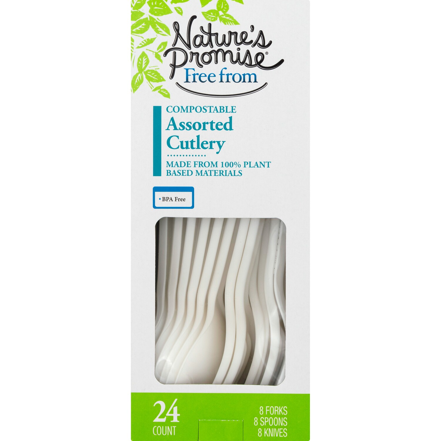 Nature's Promise Compostable Assorted Cutlery