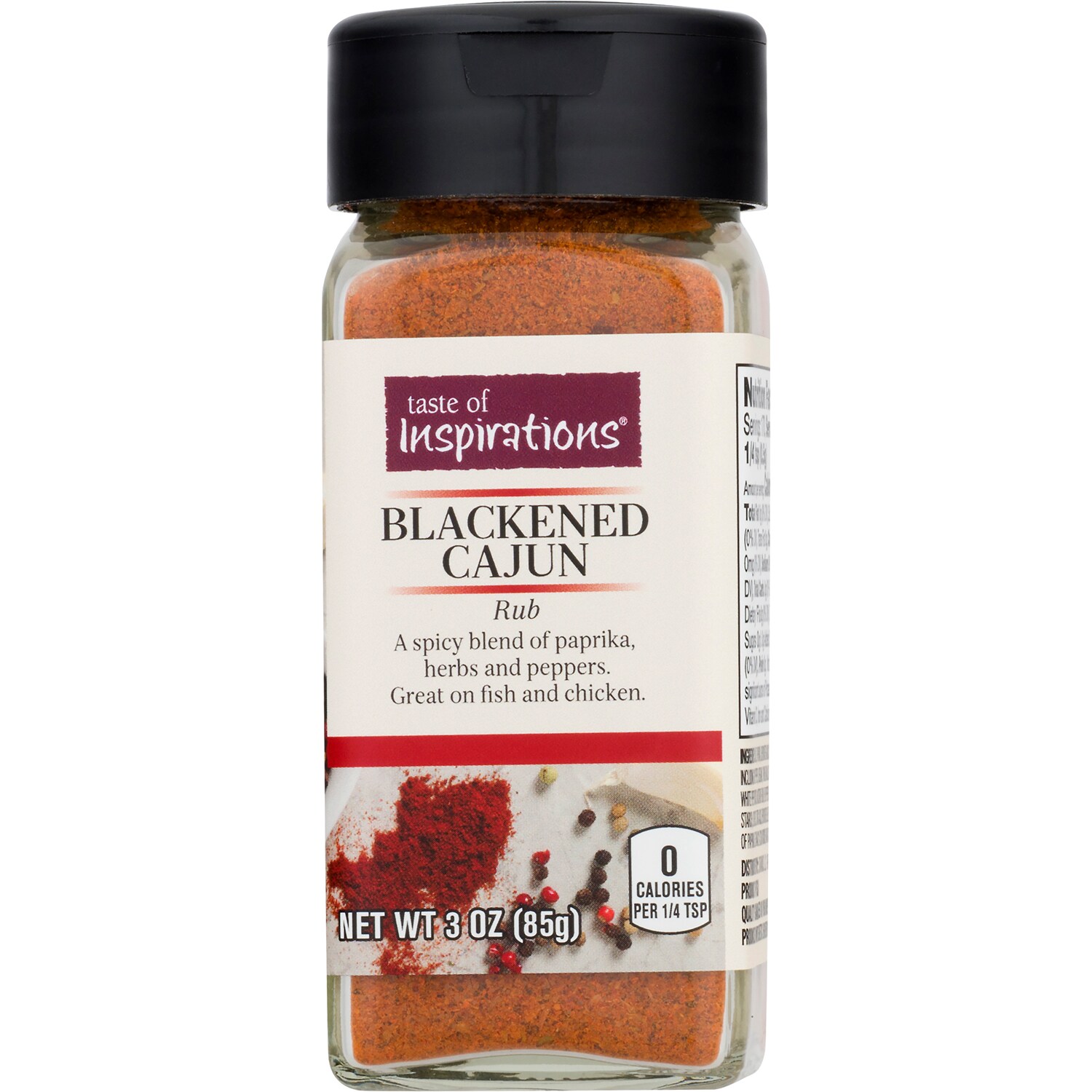 Taste of Inspirations Rub, Blackened Cajun