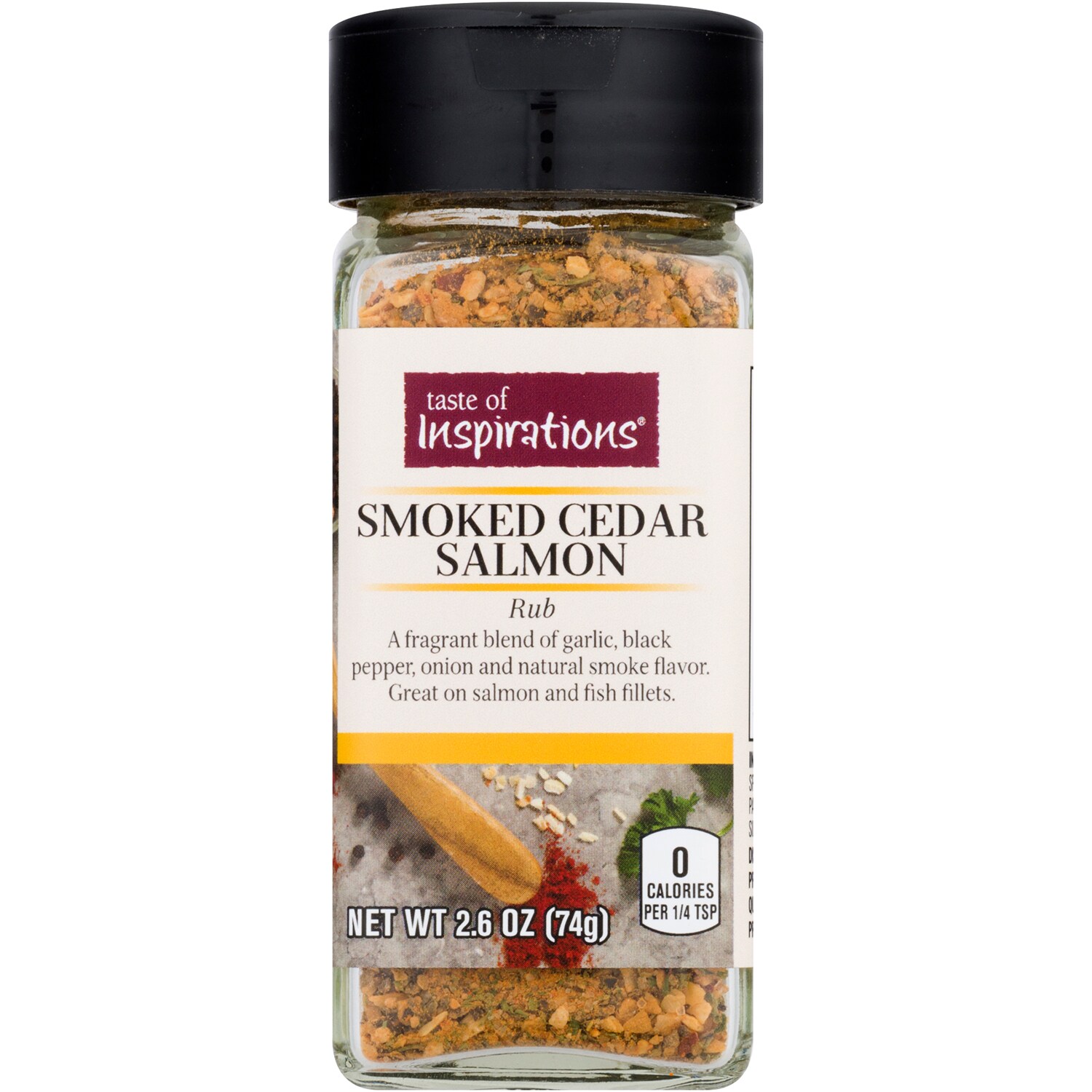 Taste of Inspirations Rub, Smoked Cedar Salmon