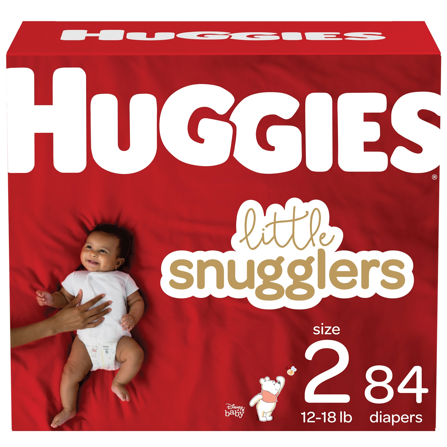 Huggies Little Snugglers Diapers, Size 2, 12-18lb