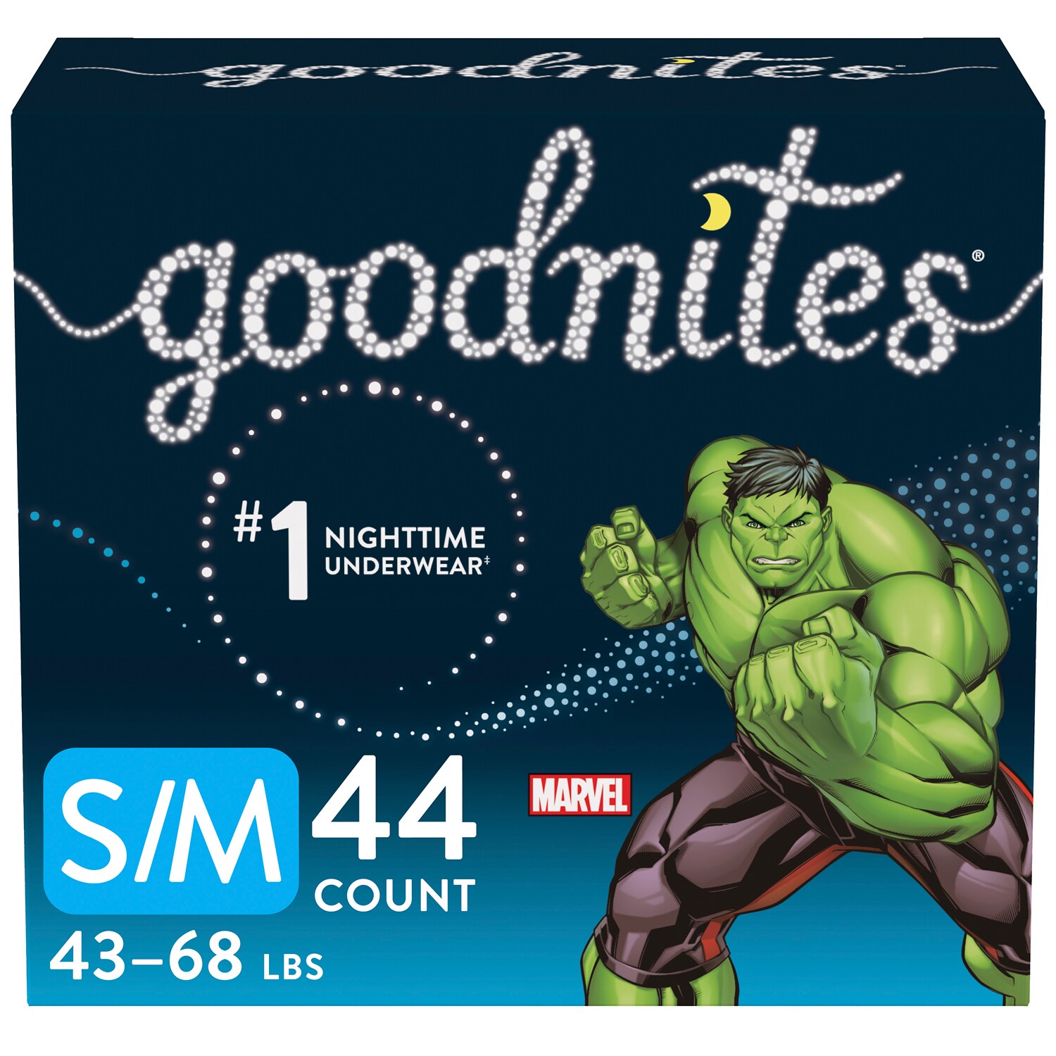 Huggies Goodnites NightTime Underwear, Small/Medium, Boys