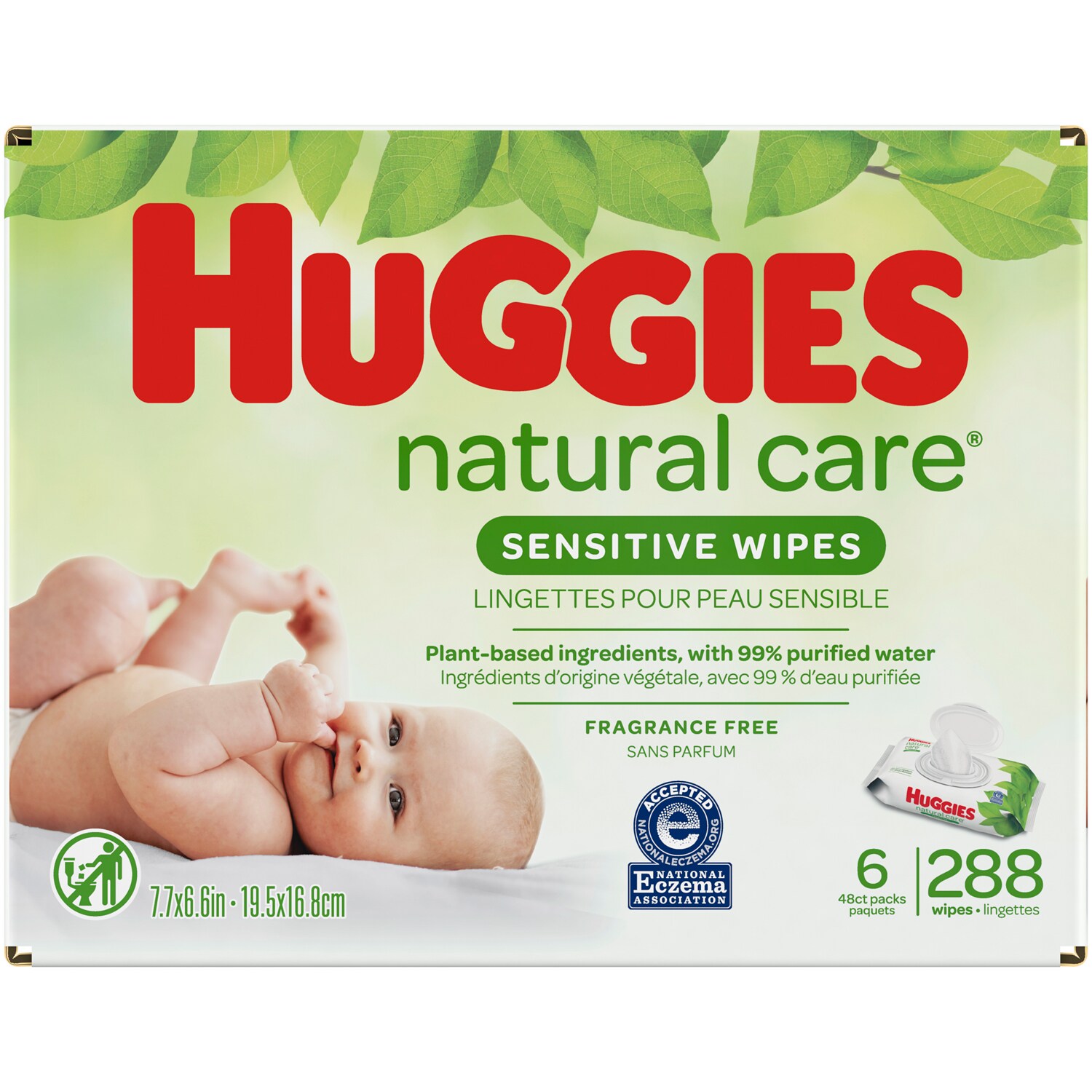 Huggies Natural Care Sensitive Wipes