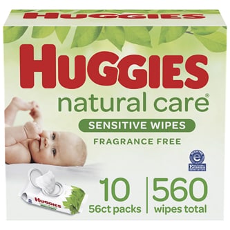 Huggies Natural Care Sensitive Wipes