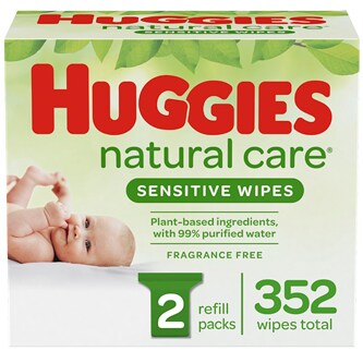 Huggies Natural Care Sensitive Wipes
