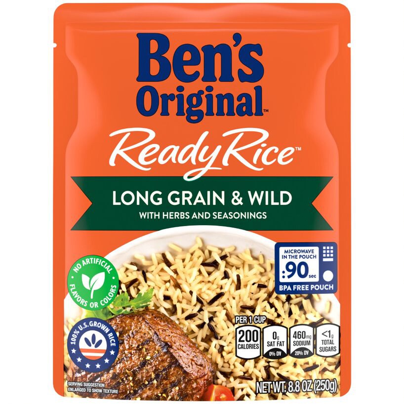 Ben's Original Ready Rice, Long Grain & Wild
