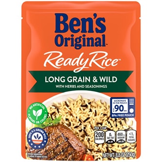 Ben's Original Ready Rice, Long Grain & Wild
