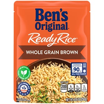 Ben's Original Ready Rice, Whole Grain Brown