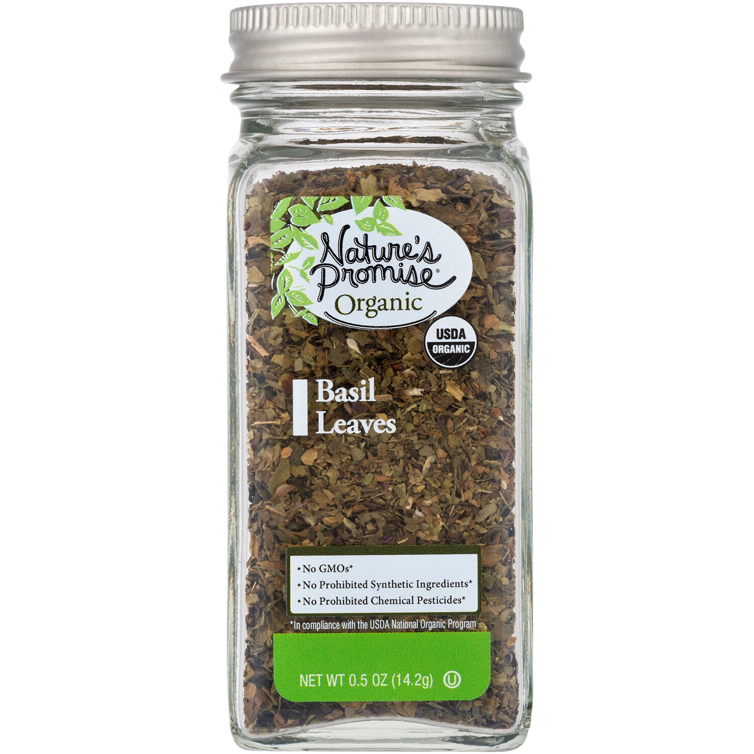 Nature's Promise Organic Basil Leaves