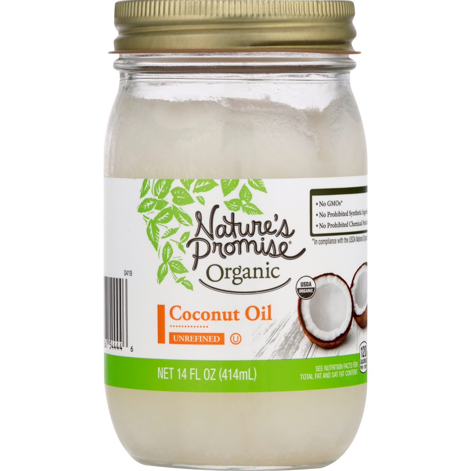 Nature's Promise Organic Unrefined Coconut Oil