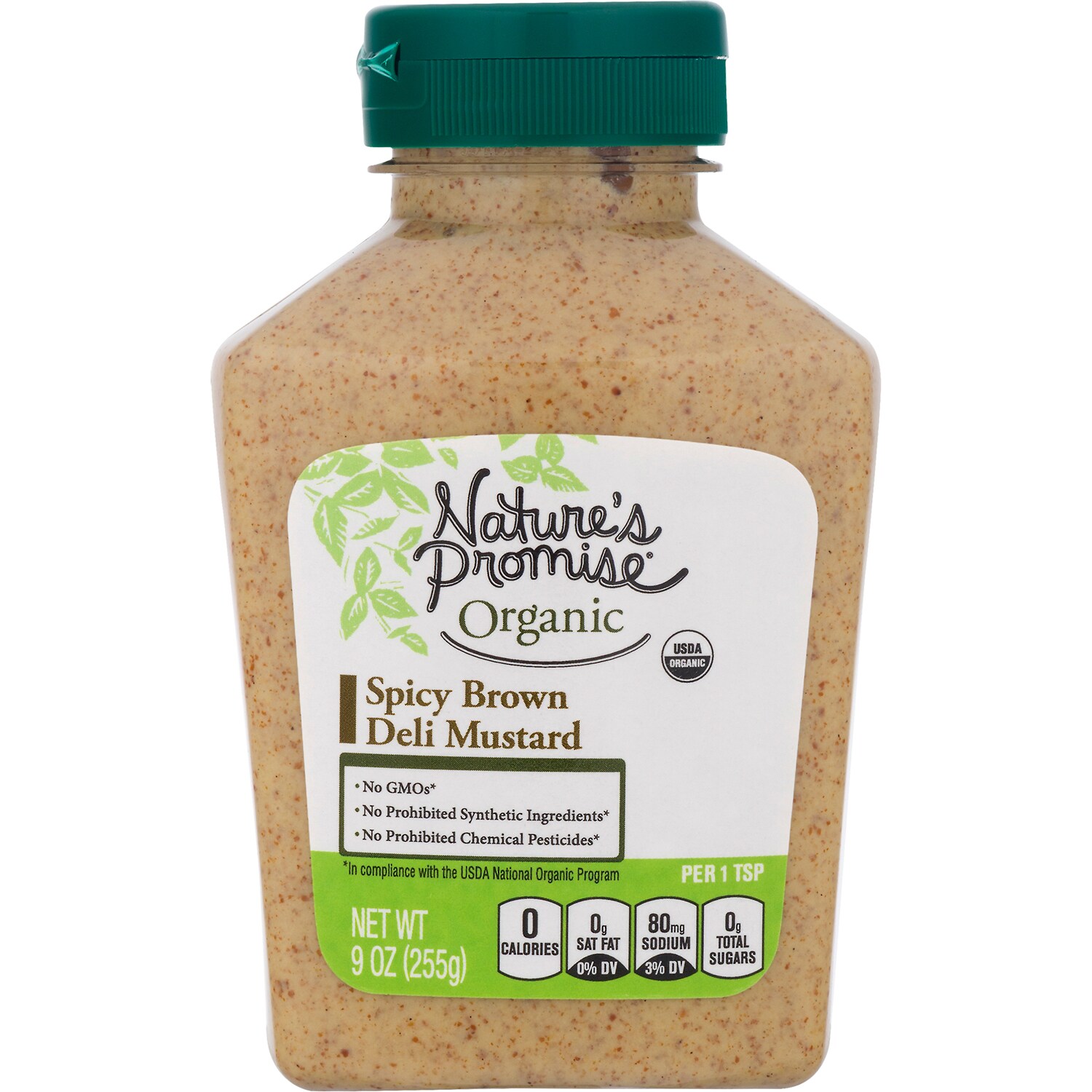 Nature's Promise Organic Spicy Brown Deli Mustard