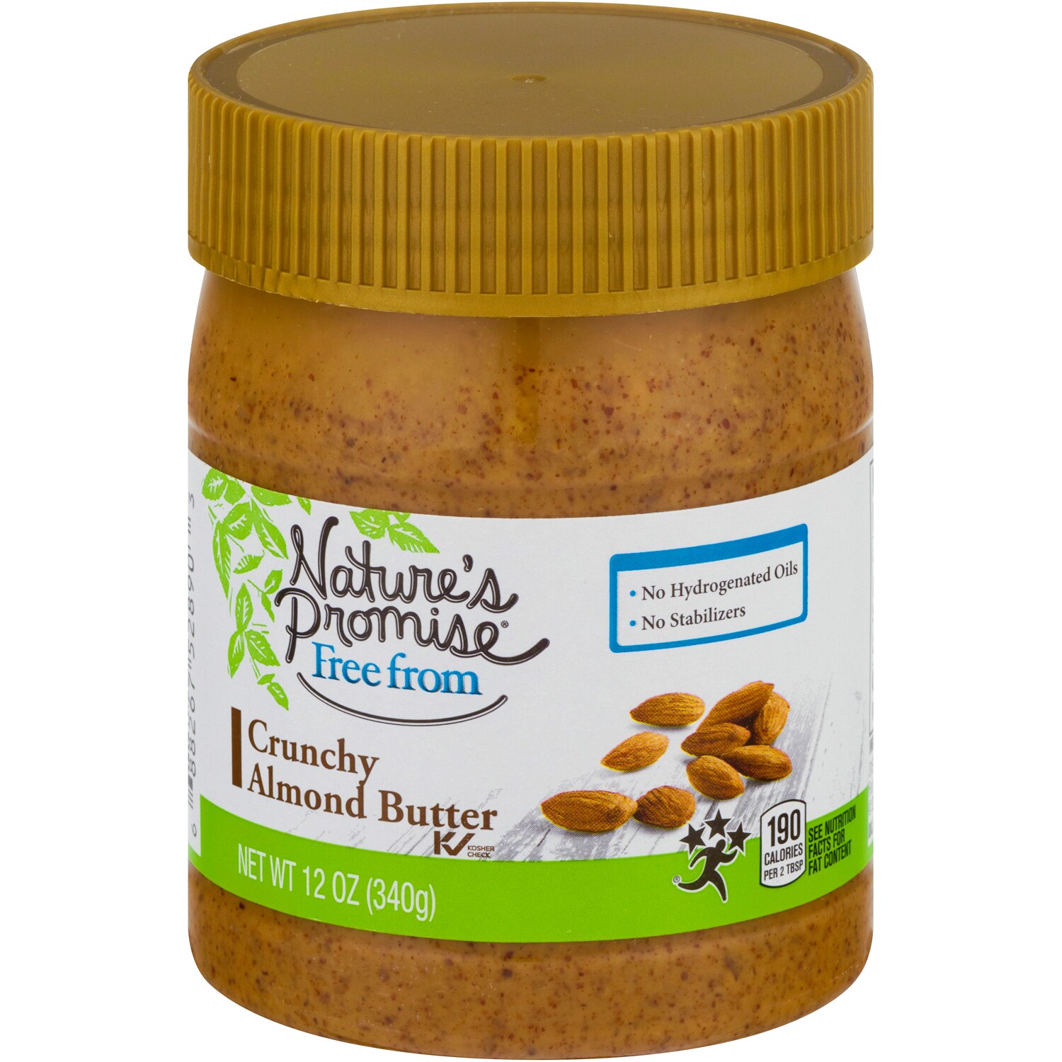 Nature's Promise Almond Butter, Crunchy