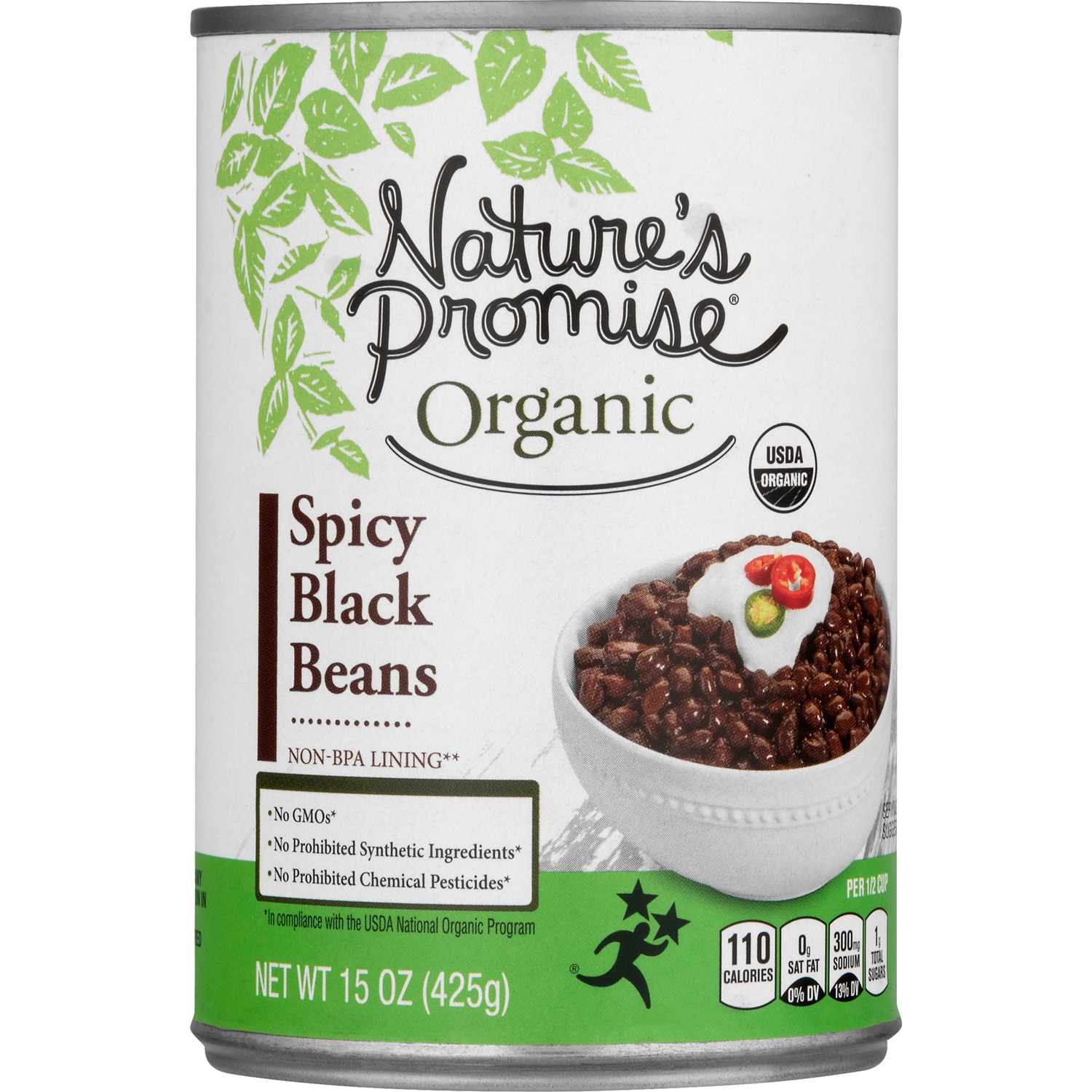 Nature's Promise Organic Spicy Black Beans