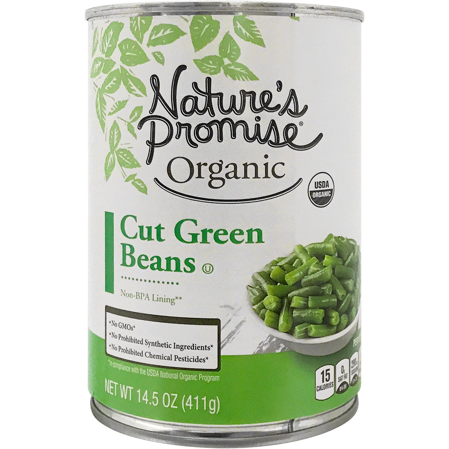 Nature's Promise Organic Cut Green Beans