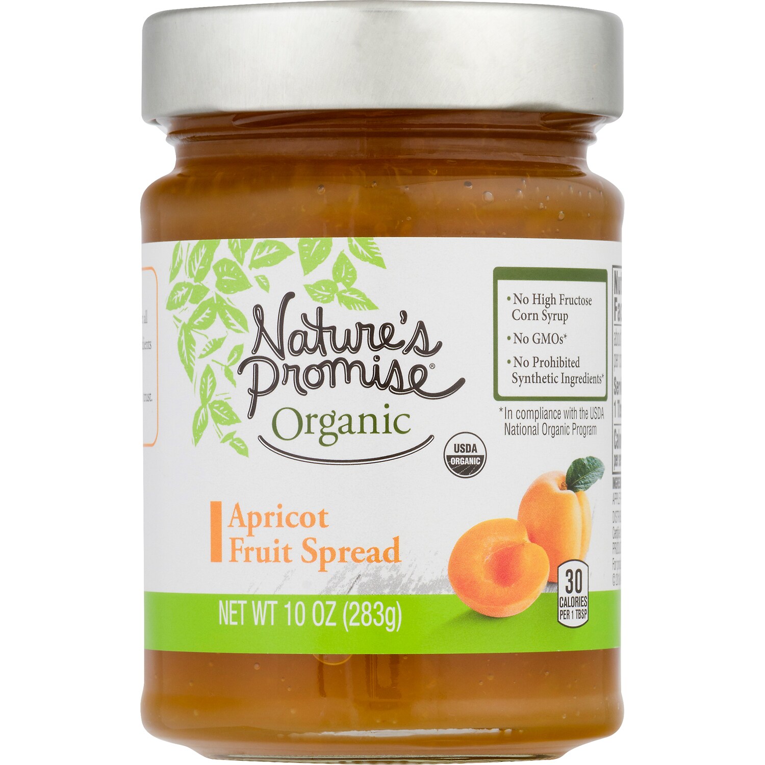 Nature's Promise Organic Fruit Spread, Apricot