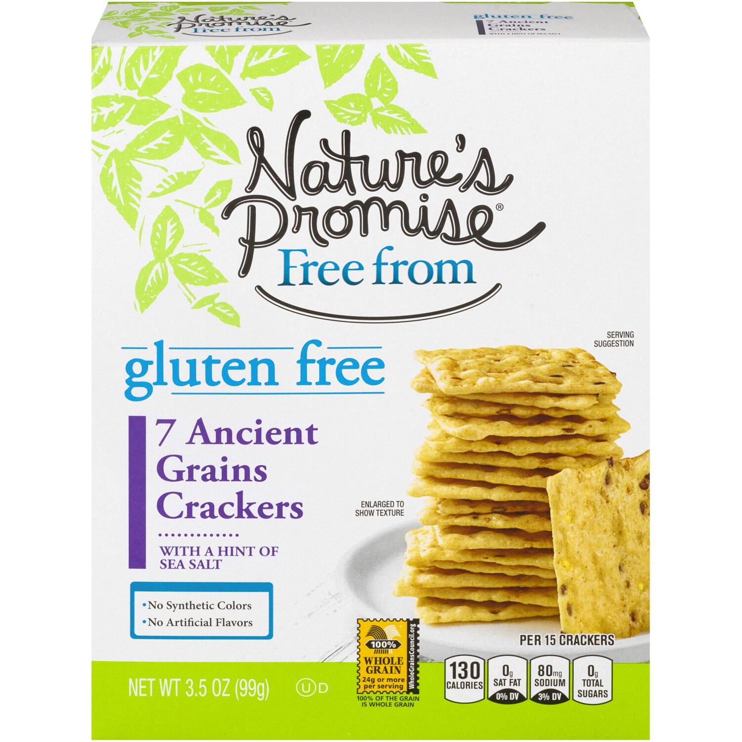 Nature's Promise Gluten Free 7 Ancient Grains Crackers