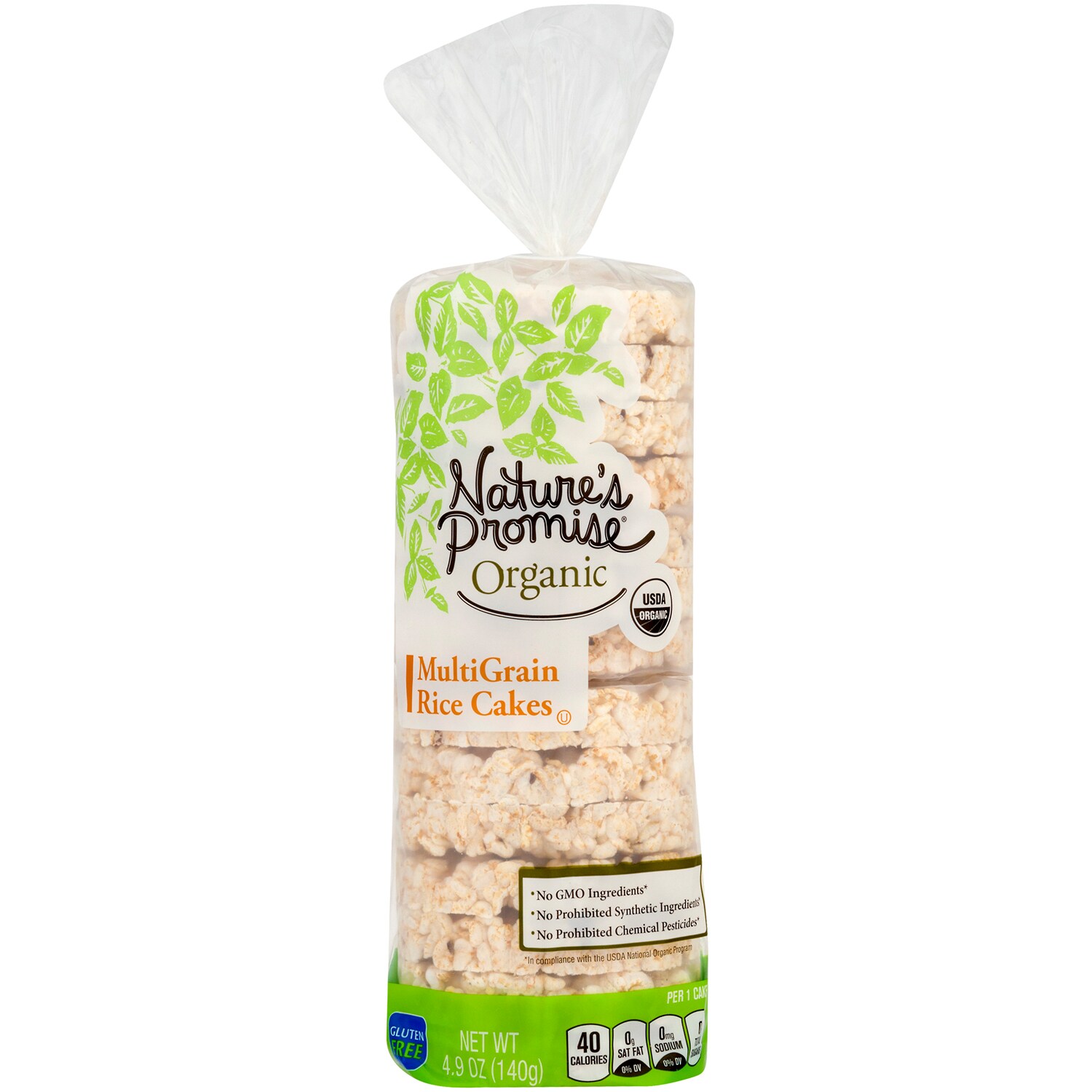 Nature's Promise Organic Rice Cakes, MultiGrain