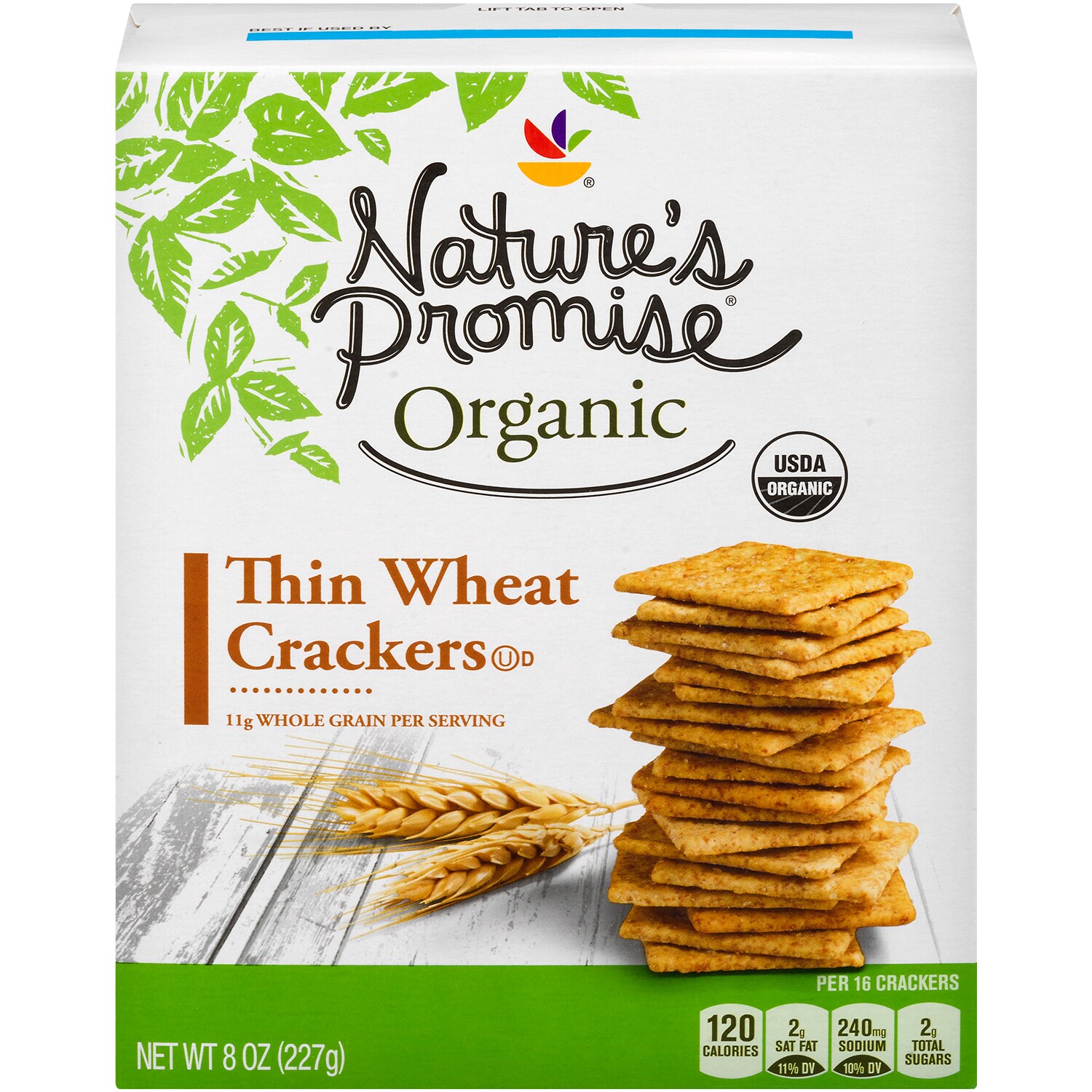Nature's Promise Organic Thin Wheat Crackers