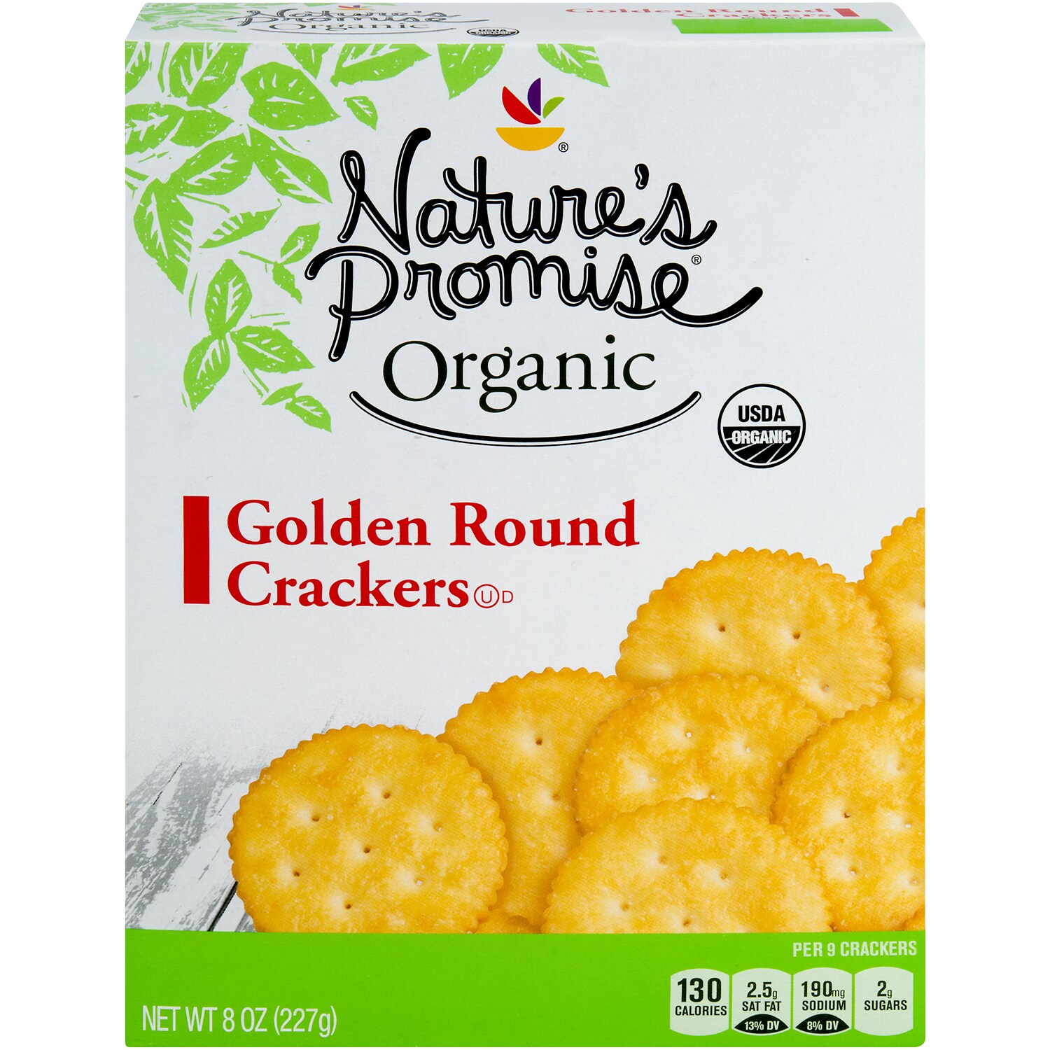 Nature's Promise Organic Golden Round Crackers FreshDirect