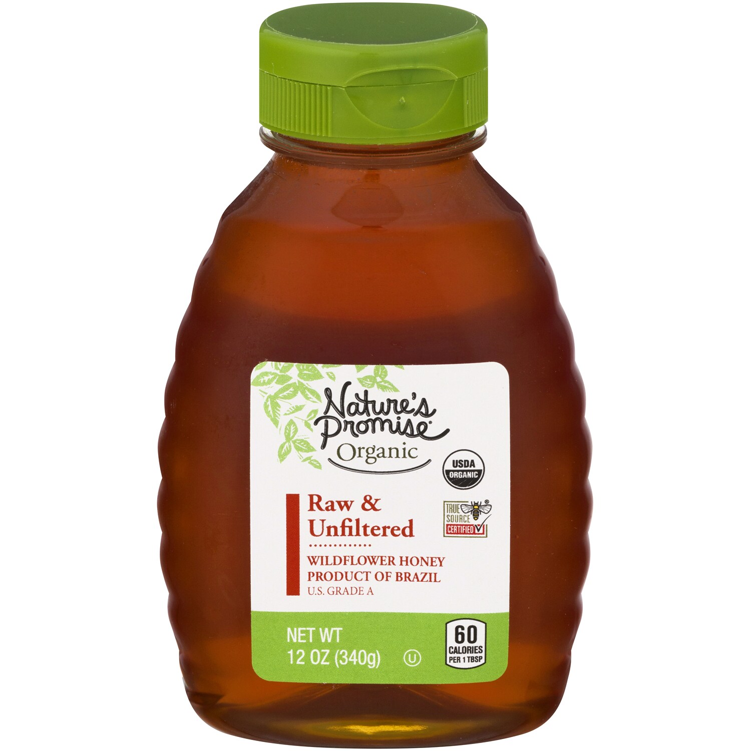 Nature's Promise Organic Raw & Unfiltered Wildflower Honey