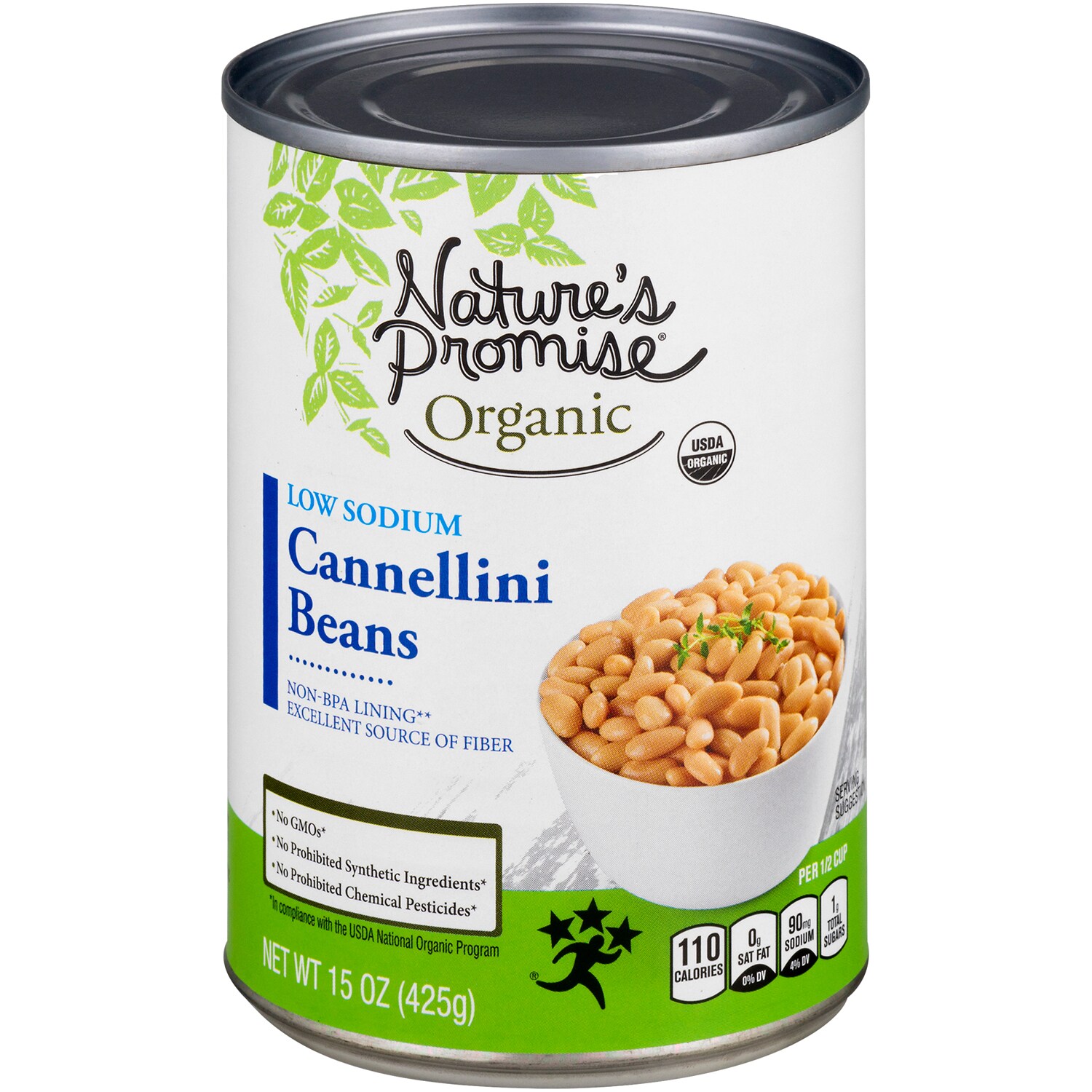 Nature's Promise Organic Low Sodium Cannellini Beans