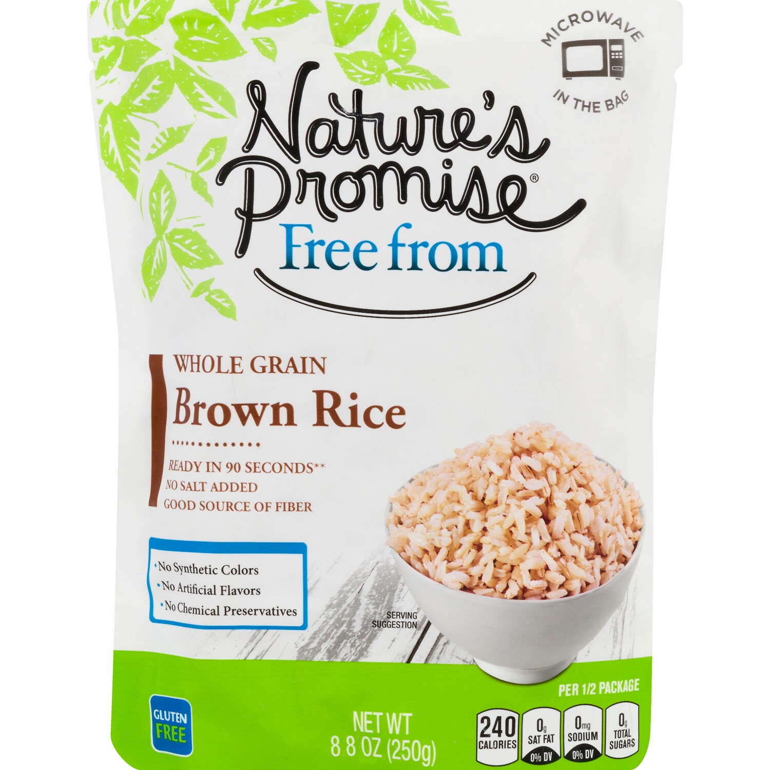 Nature's Promise Gluten Free Whole Grain Brown Rice