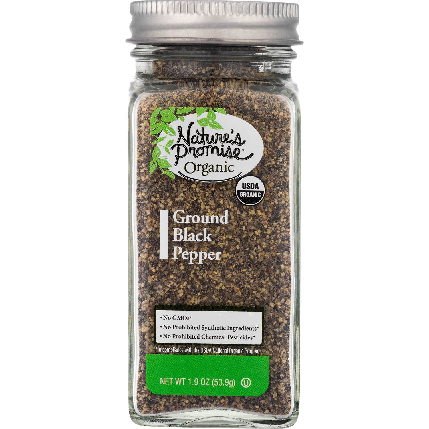 Nature's Promise Organic Ground Black Pepper