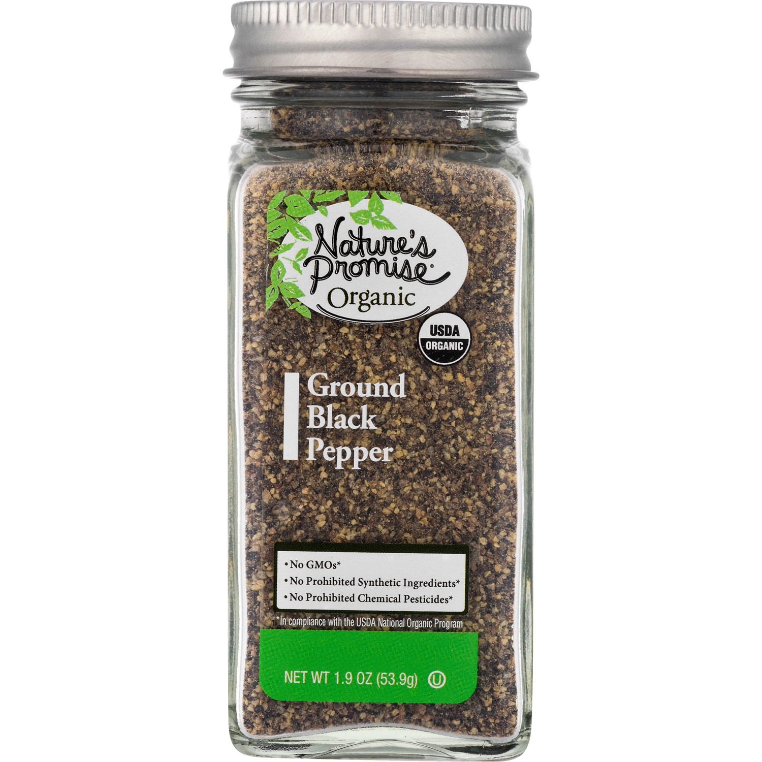 Nature's Promise Organic Ground Black Pepper