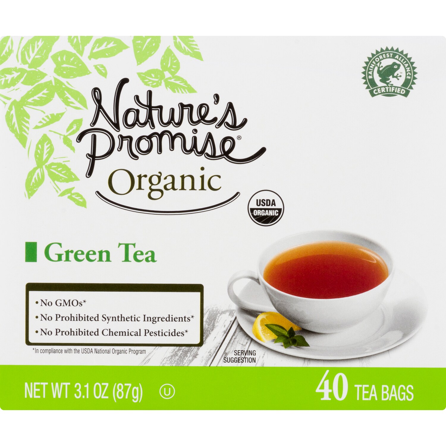 Nature's Promise Organic Green Tea