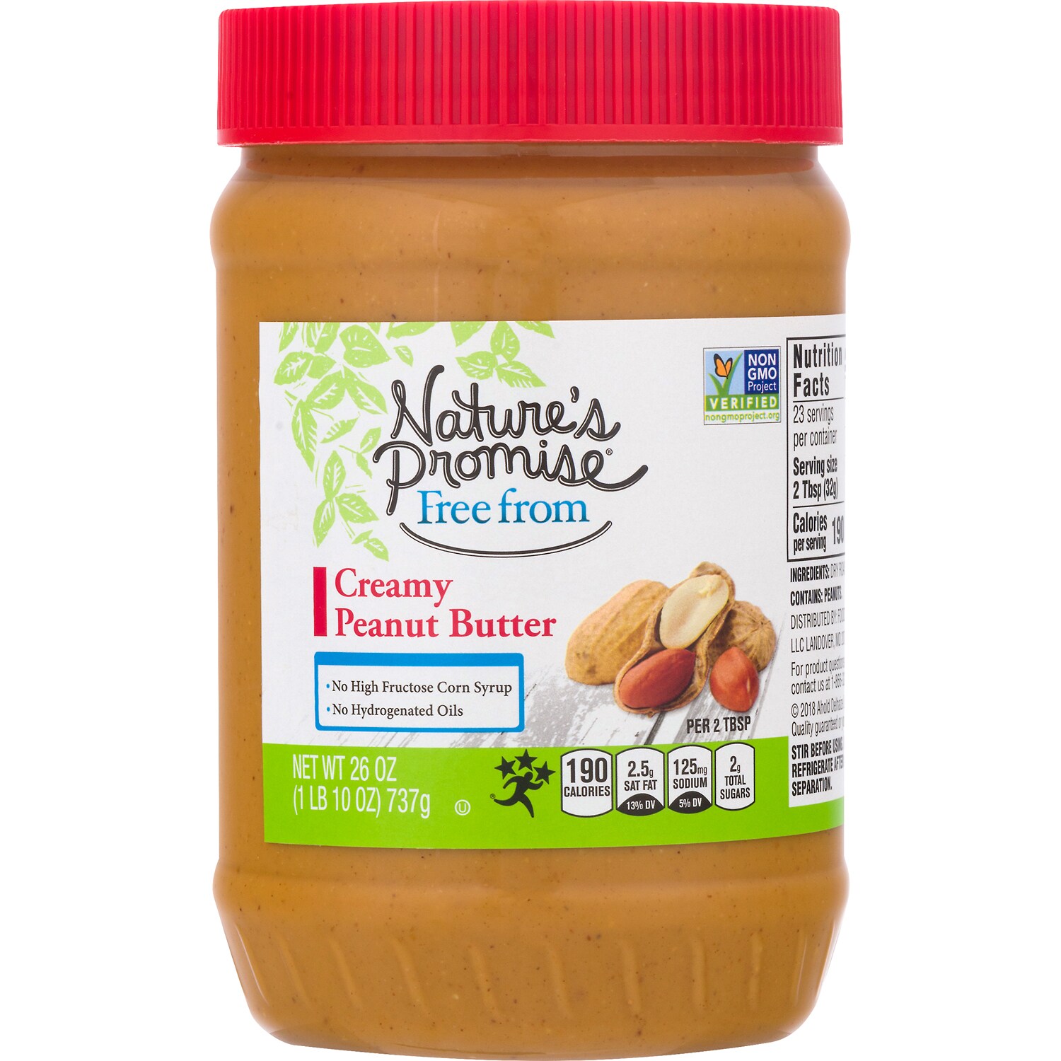 Nature's Promise Peanut Butter, Creamy