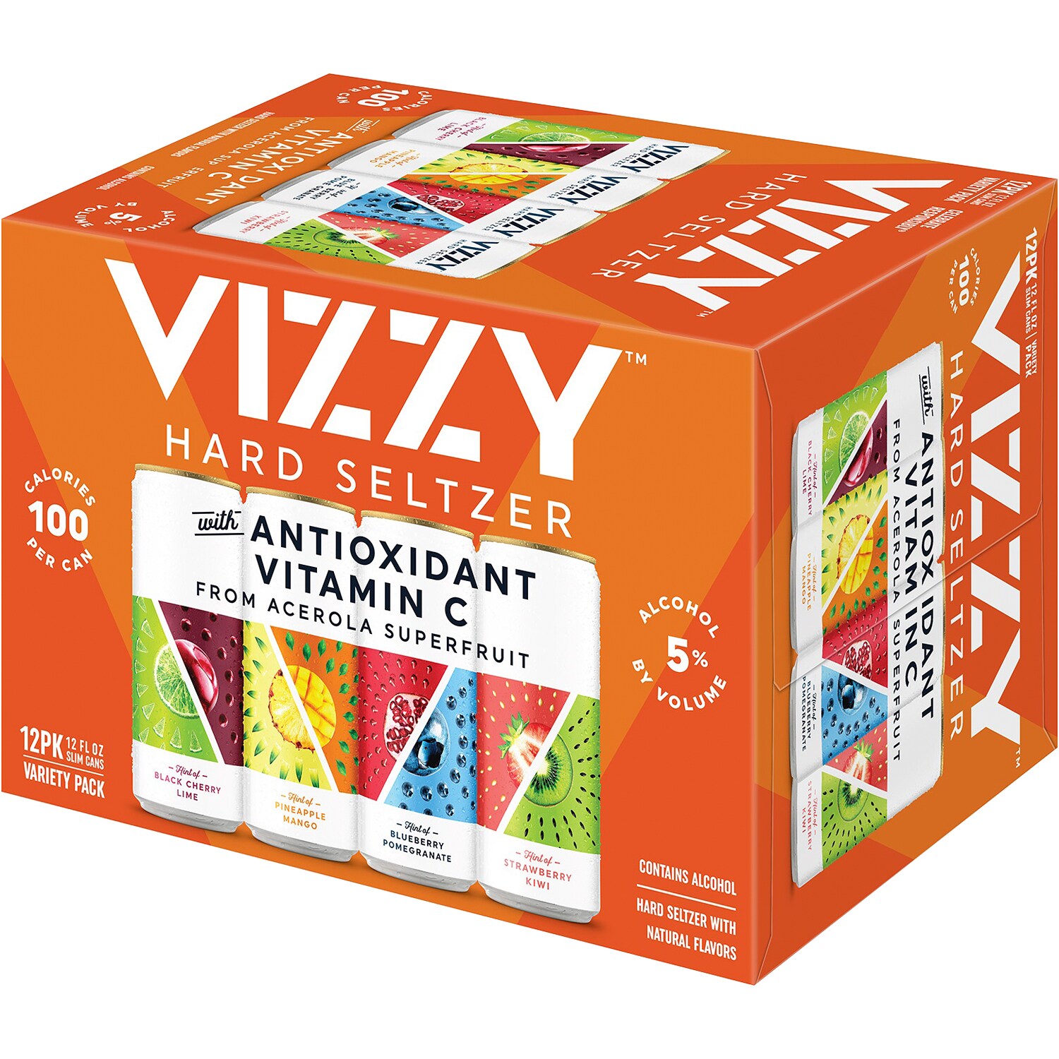 Vizzy Hard Seltzer Variety Pack, Cans