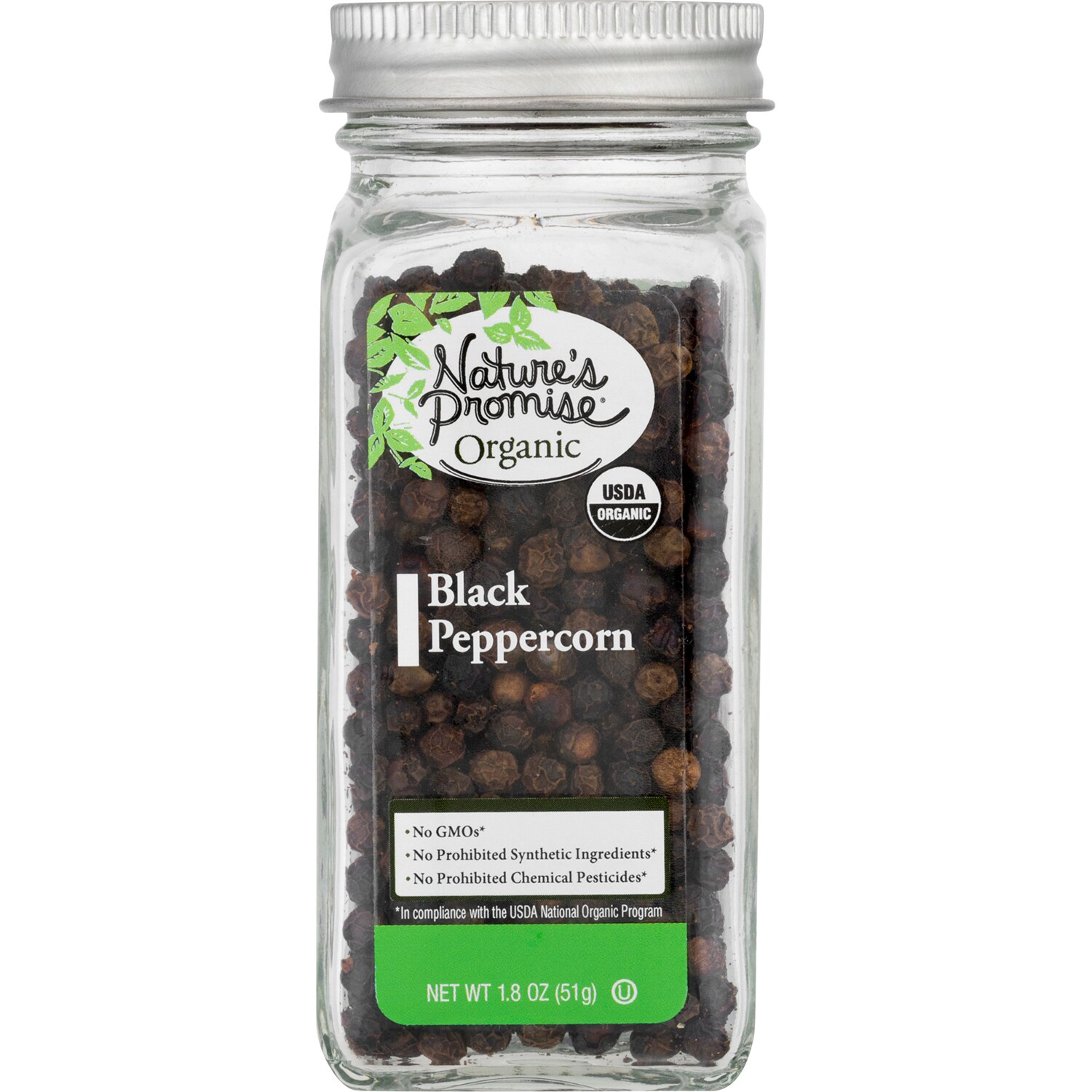 Nature's Promise Organic Black Peppercorn