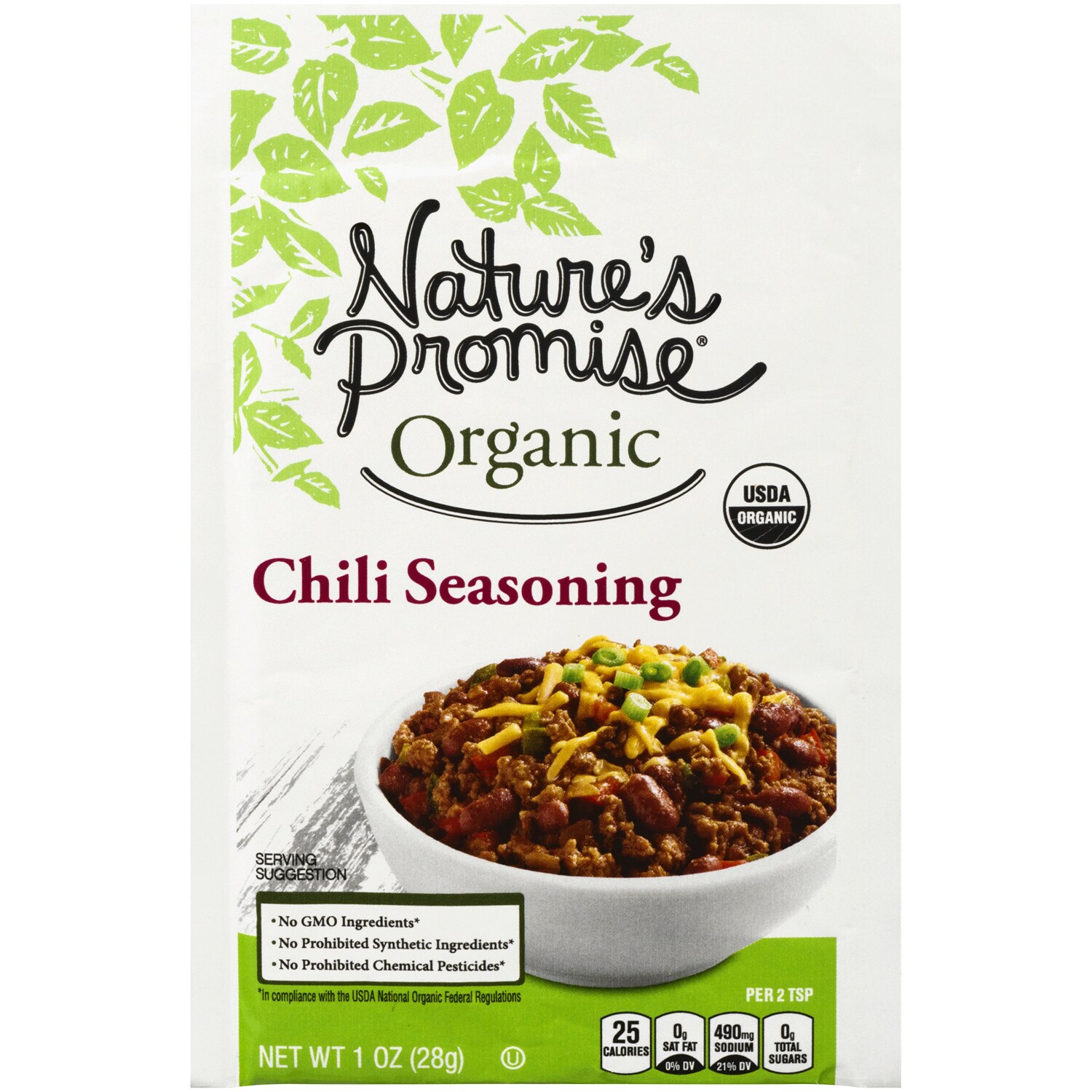 Nature's Promise Organic Chili Seasoning
