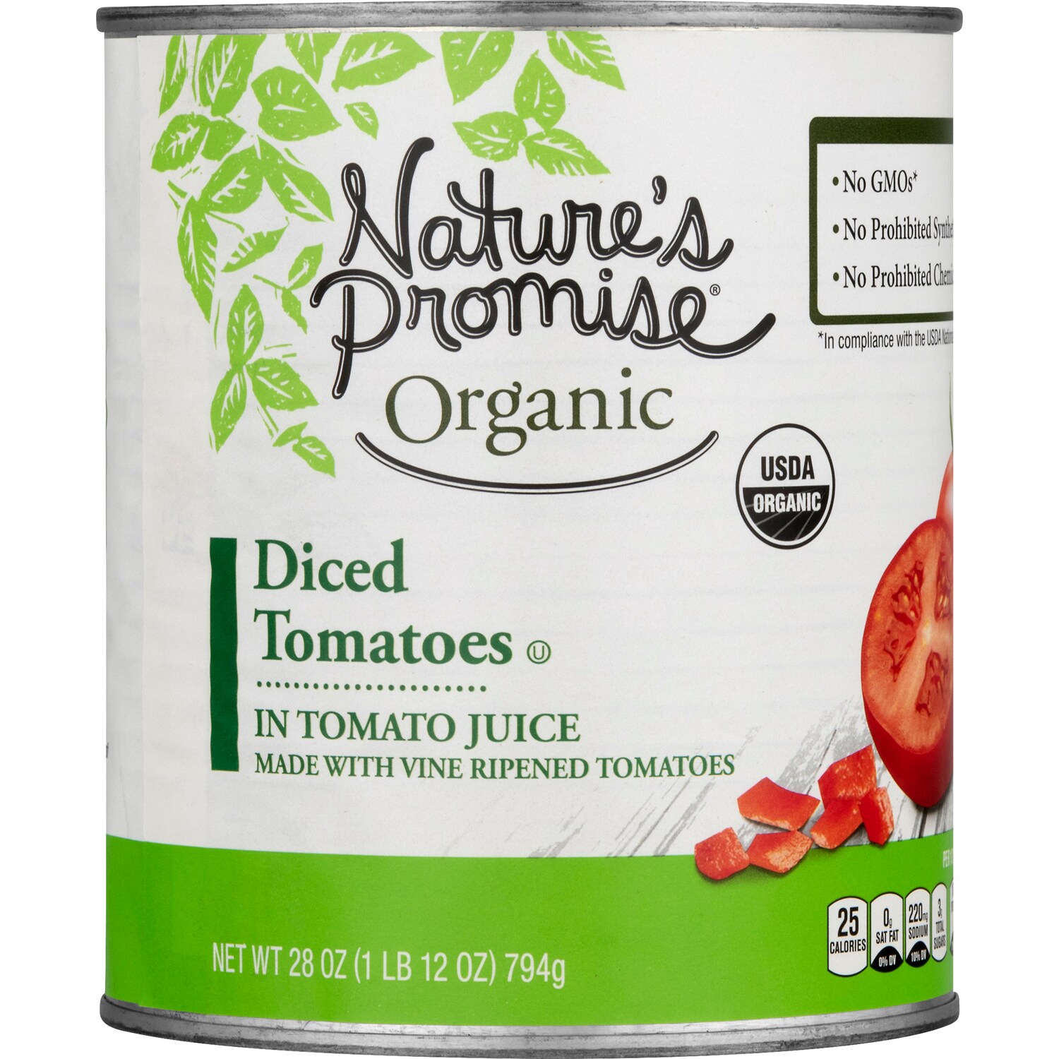 Nature's Promise Organic Diced Tomatoes in Tomato Juice